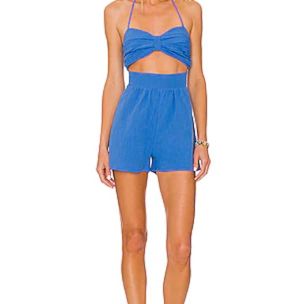 SNDYS x Revolve Boat Linen Romper